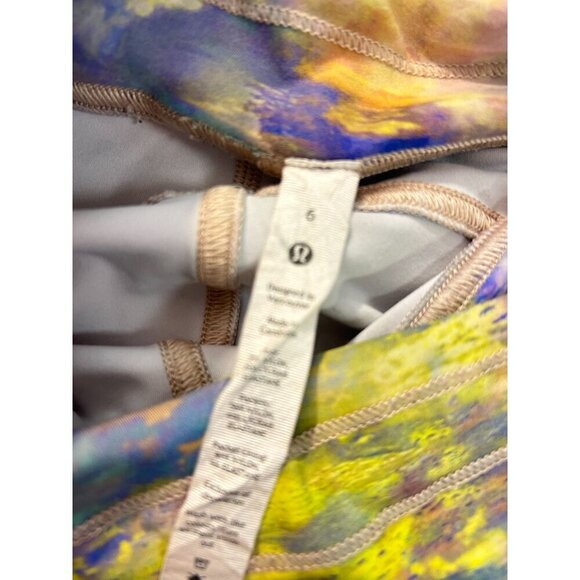 Lululemon Cargo Super-High-Rise Hiking Tight Altered  Nature Multi Size 6 - Picture 6 of 7